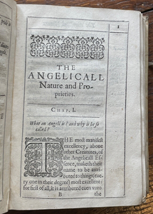 TREATISE OF ANGELS - Salkeld, 1613 - ANGELS DEMONS DEVIL SATAN INFLUENCE POWERS
