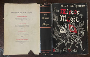 MIRROR OF MAGIC - Seligmann, 1st 1948 - PAGAN MAGICK DIVINATION HERMETIC ALCHEMY