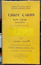 SCARCE - GIANT SIZE - ALBANO / WAITE TAROT DECK - F. Albano 1st 1968