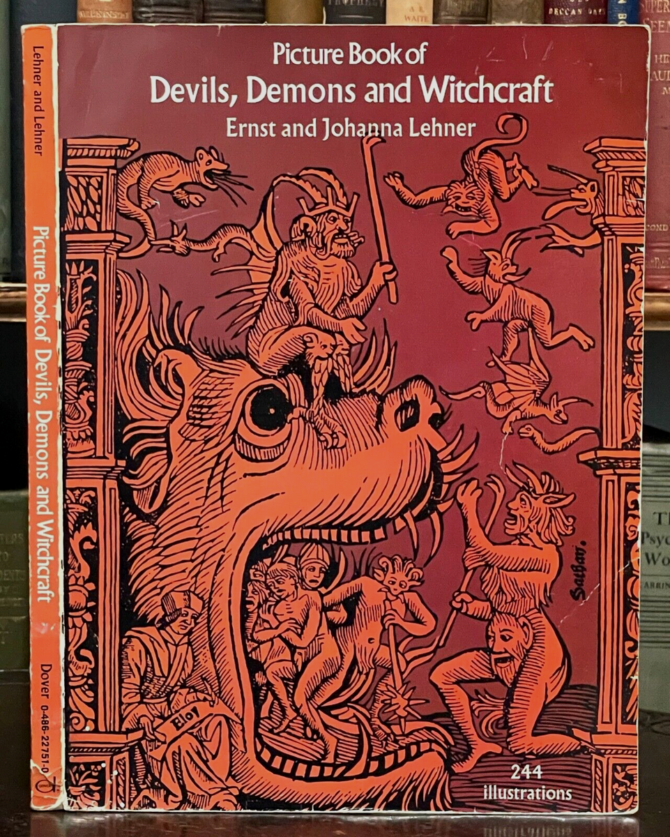 PICTURE BOOK OF DEVILS, DEMONS & WITCHCRAFT - 1971 - ILLUSTRATED
