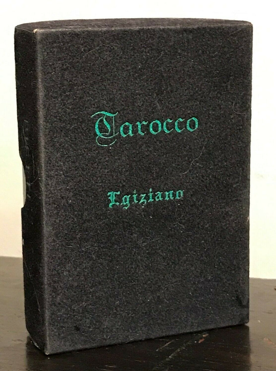 VINTAGE Tarot Card Deck TAROCCO EGIZIANO BIETTI - Excellent Condition, 1983