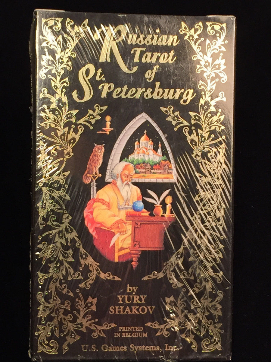 SEALED Vintage RUSSIAN TAROT OF ST. PETERSBURG Yury Shakov RARE