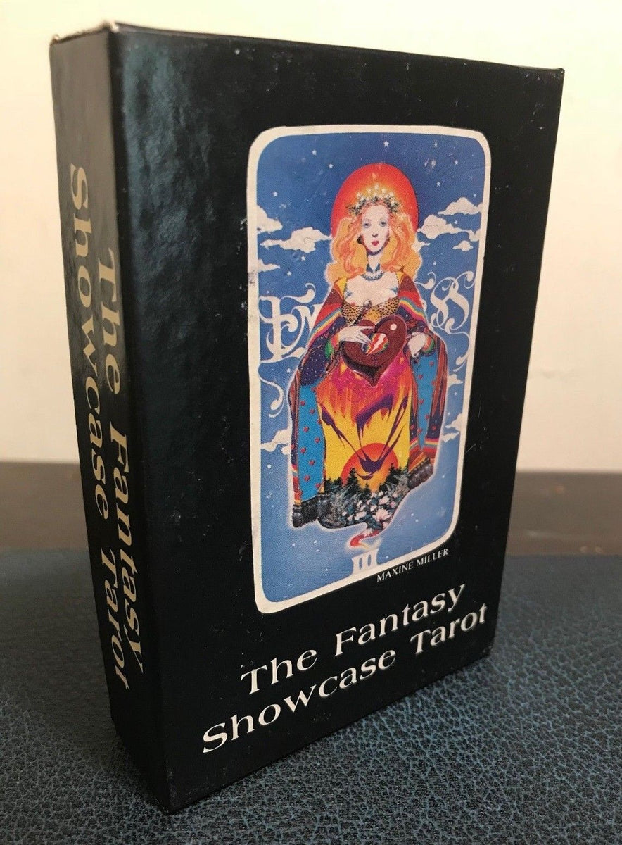 FANTASY SHOWCASE TAROT - B. Pelz - 1st Ed, 1980 - Collaborative Tarot Deck,  OOP