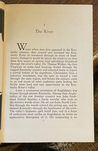 THE KENTUCKY - Clark, 1942 - KENTUCKY RIVER SOUTHERN FOLKLORE MYTHS HISTORY
