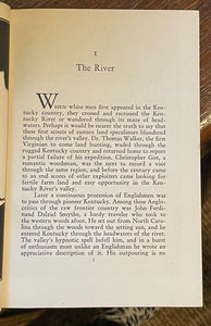 THE KENTUCKY - Clark, 1942 - KENTUCKY RIVER SOUTHERN FOLKLORE MYTHS HISTORY