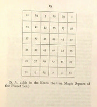 AESH MEZAREPH OR PURIFYING FIRE - WILLIAM W. WESTCOTT, 1950s - KABBALAH ALCHEMY