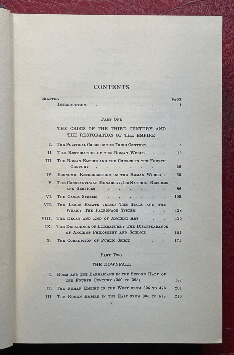 THE END OF THE ANCIENT WORLD - Lot, 1st 1953 - ANCIENT ROMAN EMPIRE MI ...