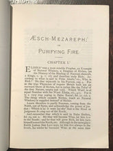 AESH MEZAREPH OR PURIFYING FIRE - WILLIAM W. WESTCOTT, 1950s - KABBALAH ALCHEMY