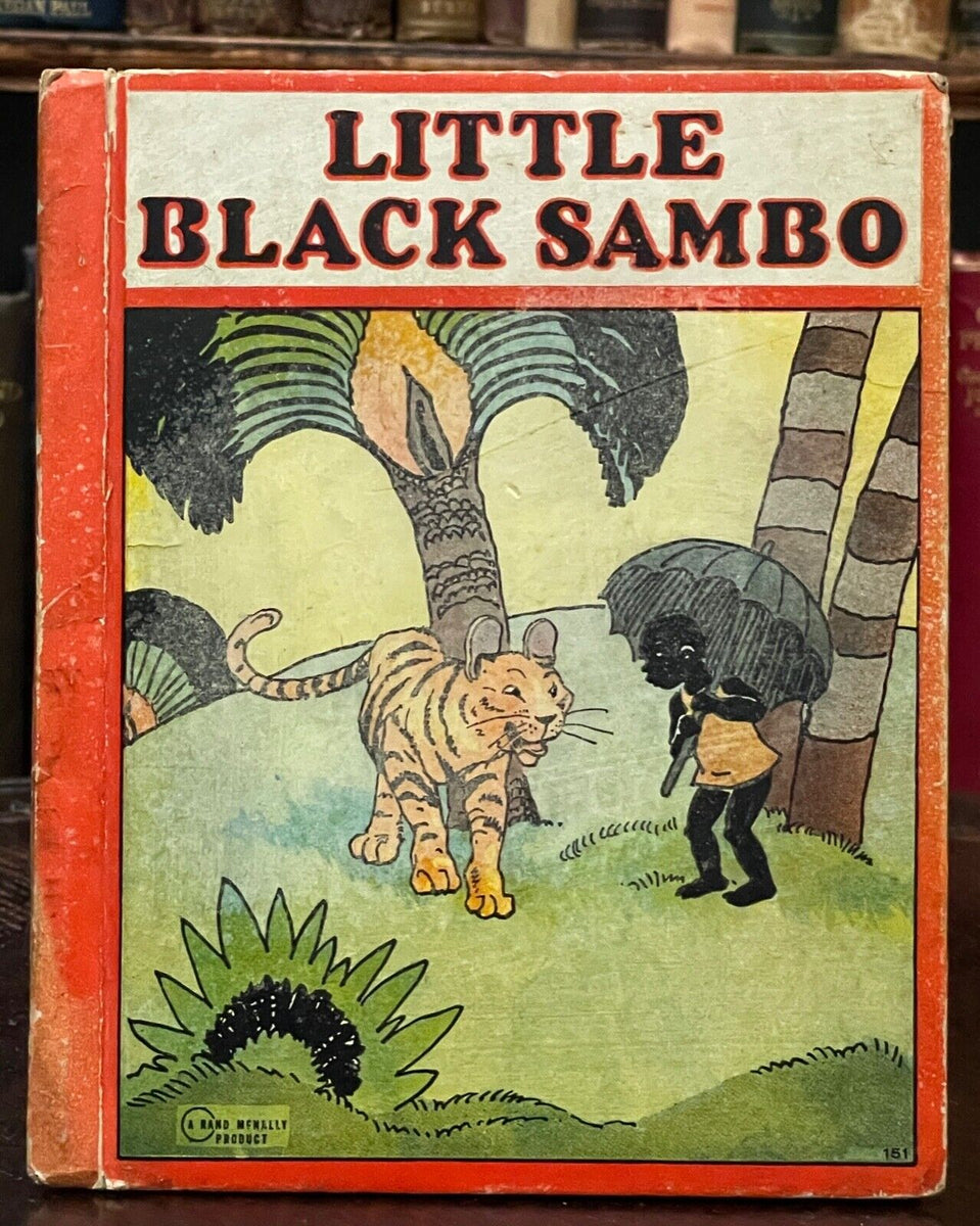 Little Black Sambo - Helen Bannerman, 1941 - Children's Illustrated Ta 