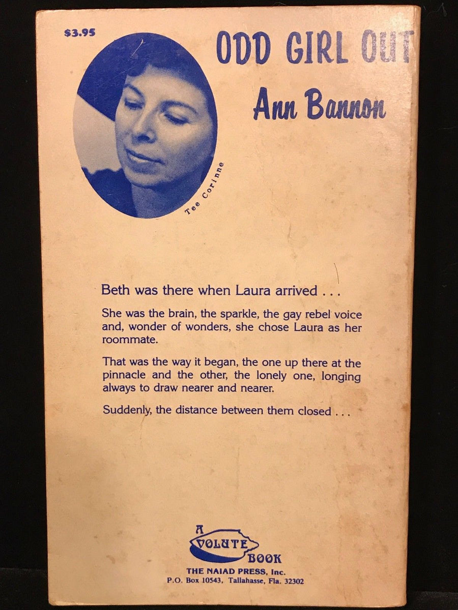 Odd Girl Out Ann Bannon Lesbian Pulp Fiction 1st Volute Ed 1983