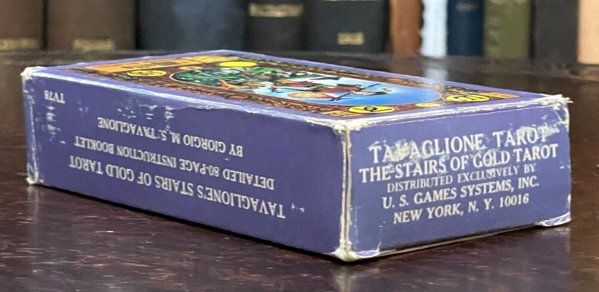 STAIRS OF GOLD TAROT by Tavaglione - 1979 TAROT CARDS DIVINATION