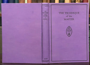 TECHNIQUE OF THE MASTER - Andrea, 1932 - MYSTERIES AMORC COSMIC PREPARATION