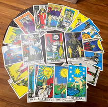 SCARCE - GIANT SIZE - ALBANO / WAITE TAROT DECK - F. Albano 1st 1968