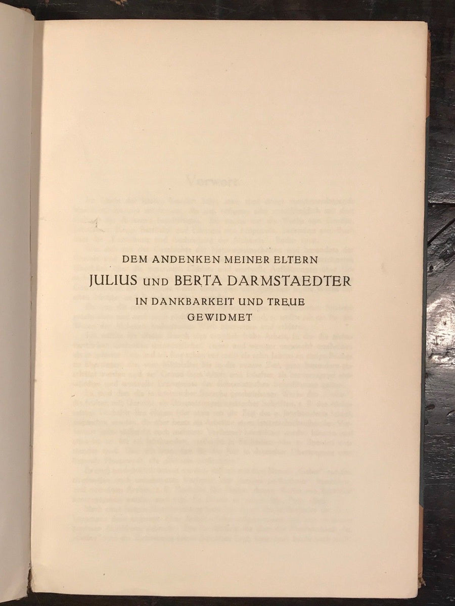 DIE ALCHEMIE DES GEBER Ernst Darmstaedter, 1922 ALCHEMY MAGICK HER