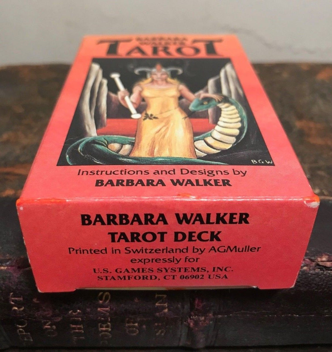 Barbara Walker Tarot Cards Deck - 1st Ed 1986 - Agmuller, Near Mint, O 