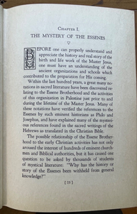 MYSTICAL LIFE OF JESUS - Lewis, 1933 - ROSICRUCIAN HOLY CHILD BIRTH MIRACLES