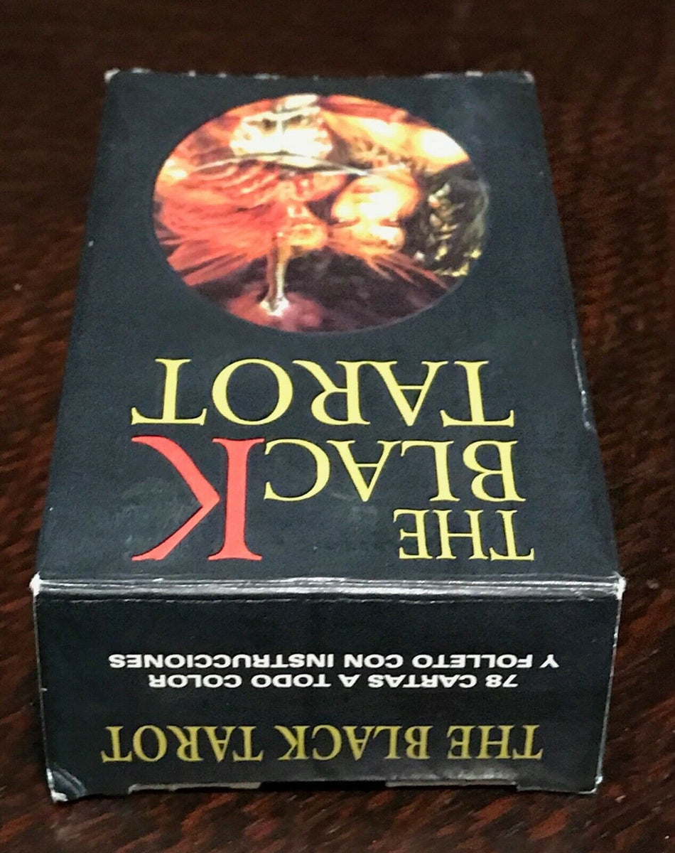 THE BLACK TAROT - Near Mint, 1st Ed 1998 - DARK FANTASY