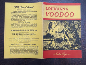 LOUISIANA VOODOO - Cajun, 1954 - NEW ORLEANS WITCHCRAFT SORCERY OCCULT VODOU