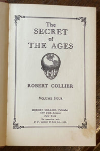 SECRET OF THE AGES - Collier, 1st 1926 NEW THOUGHT LAW OF ATTRACTION THE SECRET