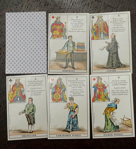 THE CONCISE FORTUNE TELLER CARD DECK - Grimaud, 1970 - DIVINATION, PROPHECY