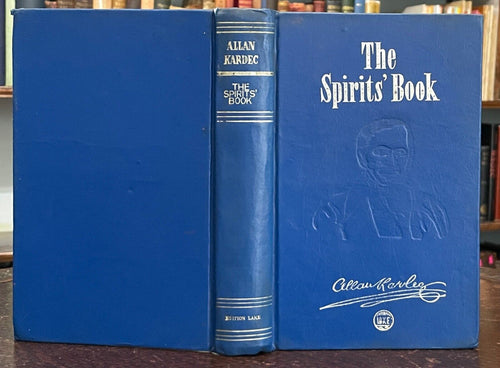 THE SPIRITS' BOOK - Allan Kardec, 1st 1972 SPIRITUALISM SPIRITS IMMORTALITY SOUL