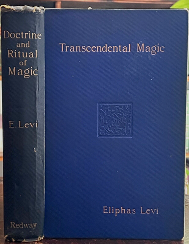 TRANSCENDENTAL MAGIC - Levi / Waite, 1st 1896 - RITUALS MAGICK OCCULT GRIMOIRE