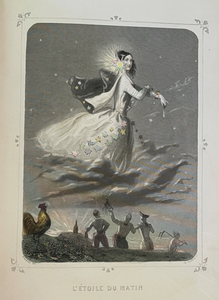 LES ETOILES [THE STARS] - Grandville, 1st 1849 - Illustrated ASTRONOMICAL PLATES