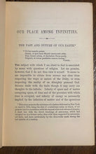 OUR PLACE AMONG INFINITIES - Proctor, 1883 - EARTH, LIFE IN UNIVERSE, ASTROLOGY