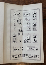 LECTURES ON THE ELEMENTS OF HIEROGLYPHICS - Spineto, 1st 1829 - ANCIENT EGYPT