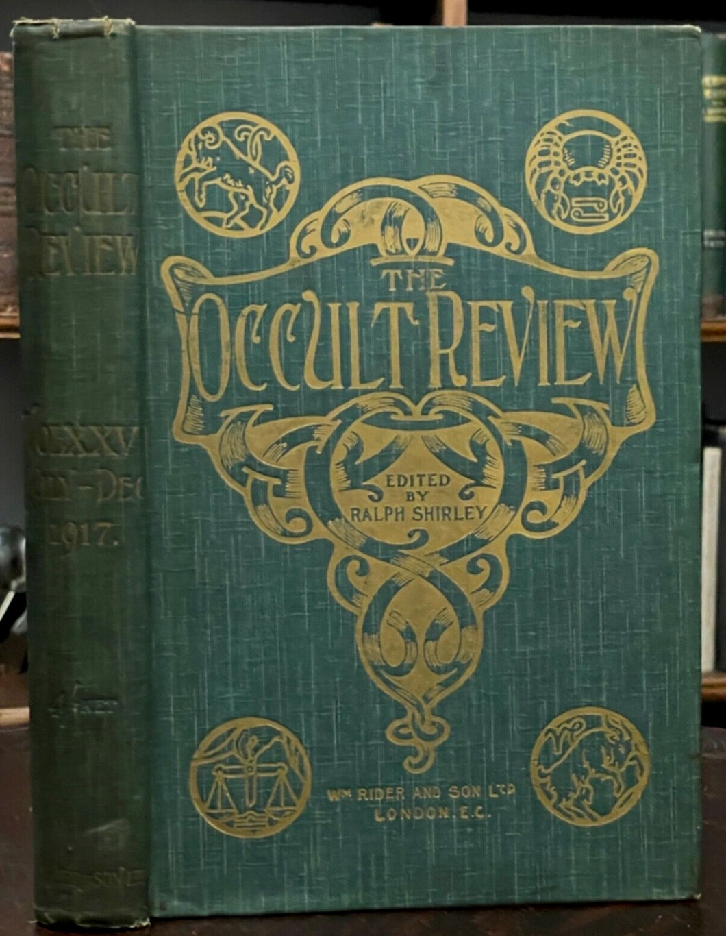 THE OCCULT REVIEW - Vol 26 (6 Issues), 1917 - A.E. WAITE, WITCHCRAFT, DIVINATION