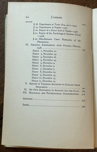 EUSAPIA PALLADINO & HER PENOMENA - Carrington 1909 SPIRITS MEDIUM PARAPSYCHOLOGY