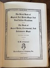 GREAT BOOK OF MAGICAL ART - De Laurence, 1939 - CEREMONIAL and TALISMANIC MAGICK