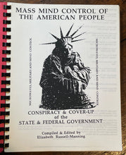 MASS MIND CONTROL OF THE AMERICAN PEOPLE - 1st 1992 - CONSPIRACY, PSYCHO-TECH