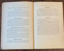 1928 - SPIRITUALIST MANUAL - MEDIUMSHIP, GHOSTS, SPIRITS, COMMUNICATION, OCCULT