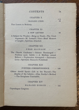 DO THE DEAD LIVE? - Heuze, 1923 - SCARCE SPIRITS PHANTOMS GHOSTS PSYCHIC OCCULT