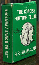 THE CONCISE FORTUNE TELLER CARD DECK - Grimaud, 1970 - DIVINATION, PROPHECY