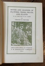 MYTHS & LEGENDS OF FLOWERS, TREES, FRUITS, PLANTS - Skinner, 1911 FLORA FOLKLORE