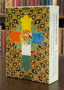 1969 1st Edition - ALEISTER CROWLEY Large Gold Box THOTH TAROT CARDS - UNUSED!