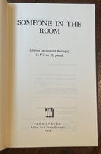 SOMEONE IN THE ROOM - Arno Press, 1st 1976 - HORROR GHOST SUPERNATURAL STORIES