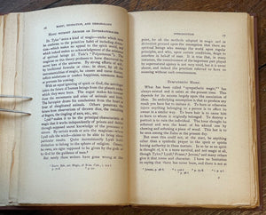 MAGIC, DIVINATION & DEMONOLOGY - 1st 1898 - BLACK WHITE MAGICK DEMONS NECROMANCY