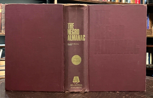 THE NEGRO ALMANAC - 1st 1967 AFRICAN-AMERICAN REFERENCE, CONTRIBUTIONS, HISTORY