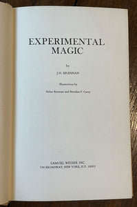 EXPERIMENTAL MAGIC - Brennan, 1st 1972 - LOW and HIGH MAGICK, OCCULT, SPIRIT