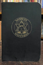 MYSTERY OF MYSTERIES - Rader, 1931 - CHRISTIAN MYSTICISM SECRET LANGUAGE SIGILS