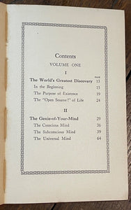 SECRET OF THE AGES - Collier, 1st 1926 NEW THOUGHT LAW OF ATTRACTION THE SECRET