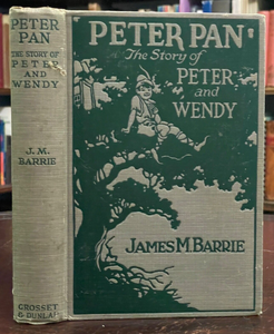 PETER PAN - THE STORY OF PETER & WENDY - Barrie, 1st 1911 ILLUSTRATED PHOTOPLAY