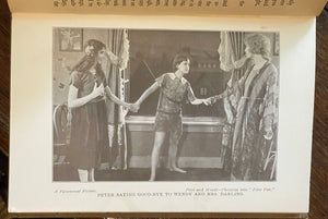 PETER PAN - THE STORY OF PETER & WENDY - Barrie, 1st 1911 ILLUSTRATED PHOTOPLAY