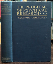 PROBLEMS OF PSYCHICAL RESEARCH - Carrington, 1st 1921 - PARANORMAL SUPERNATURAL