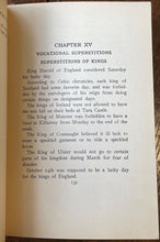 SIGNS, OMENS AND SUPERSTITIONS - 1st 1918 - DIVINATION, MAGICK, FOLKLORE, LUCK