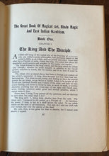 GREAT BOOK OF MAGICAL ART - De Laurence, 1939 - CEREMONIAL and TALISMANIC MAGICK