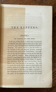 THE RAPPERS - Searcher After Truth, 1st 1854 - SPIRITS, AFTERLIFE, SPIRIT WORLD